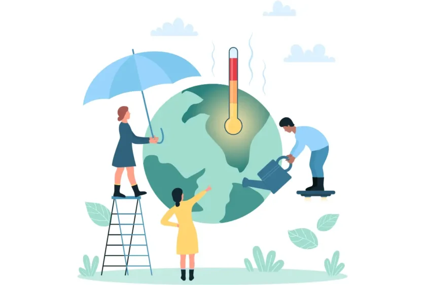 Climate change service image